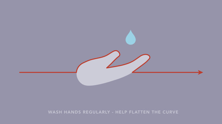 Wash hands regularly