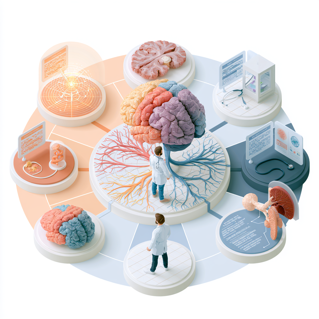 Illustration of a brain with interconnected neural pathways, representing the benefits of Neural Pathway Therapy at Breakaway Health in Costa Mesa, CA, helping individuals improve emotional regulation, strengthen healthy thought patterns, support addiction recovery, and promote lasting mental wellness.